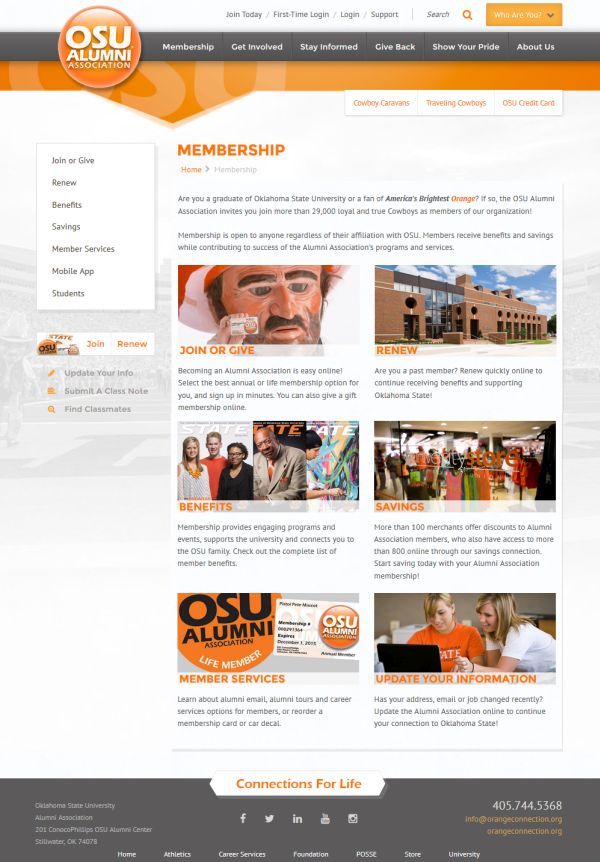 Alumni Association Website Design Templates